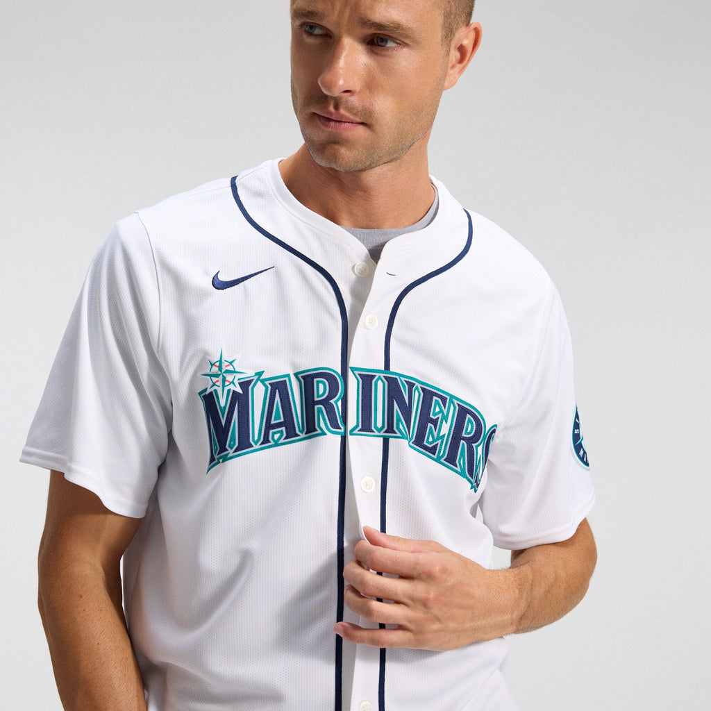 Seattle Mariners Cal Raleigh White Home Limited Player Baseball Jersey