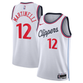 Los Angeles Clippers Replica Association Edition Swingman Jersey - White - Nick Martinelli