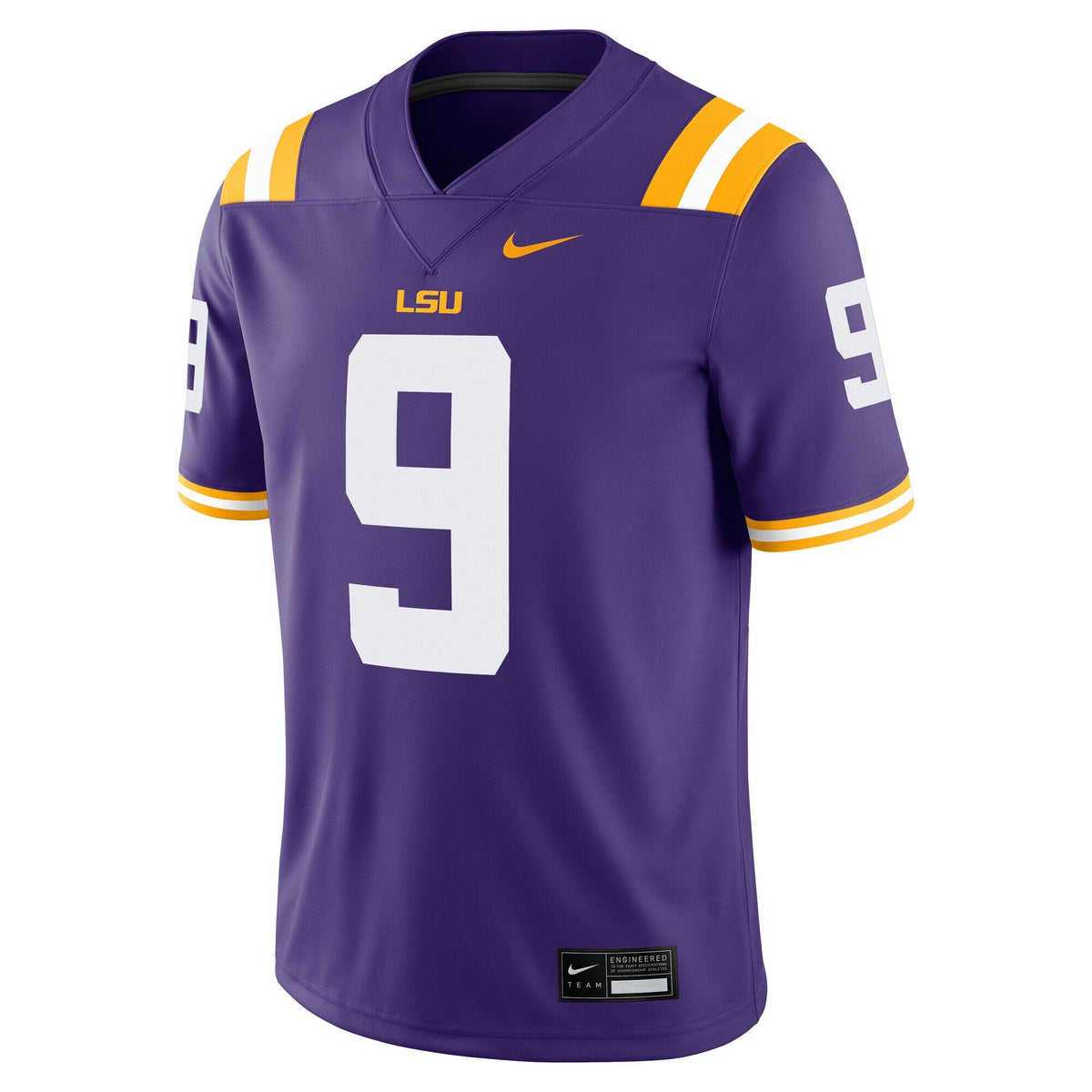 Joe Burrow Purple LSU Tigers Alumni Game Jersey