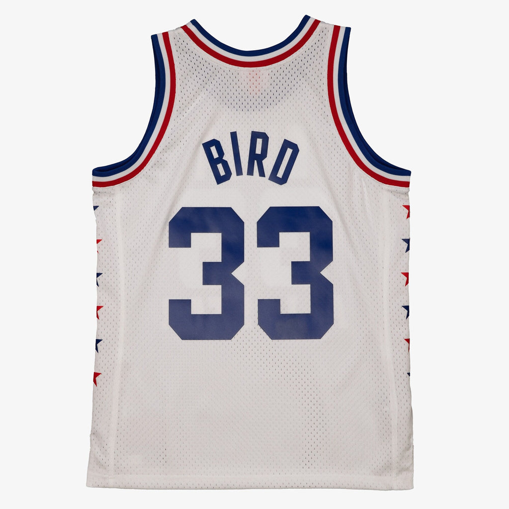 NBA Larry Bird 1985 All-Star Swingman Jersey - White