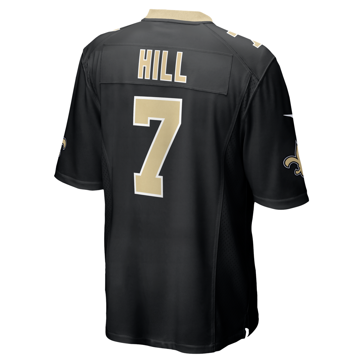 New Orleans Saints Taysom Hill Black Game Football Jersey