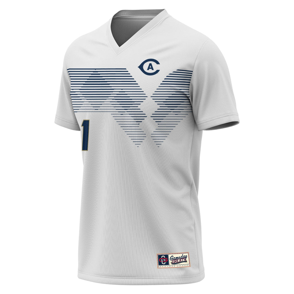 UC Davis Aggies Lightweight Collegiate Soccer Fashion Jersey - White