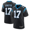 Carolina Panthers Xavier Legette Black Team Game Player Football Jersey