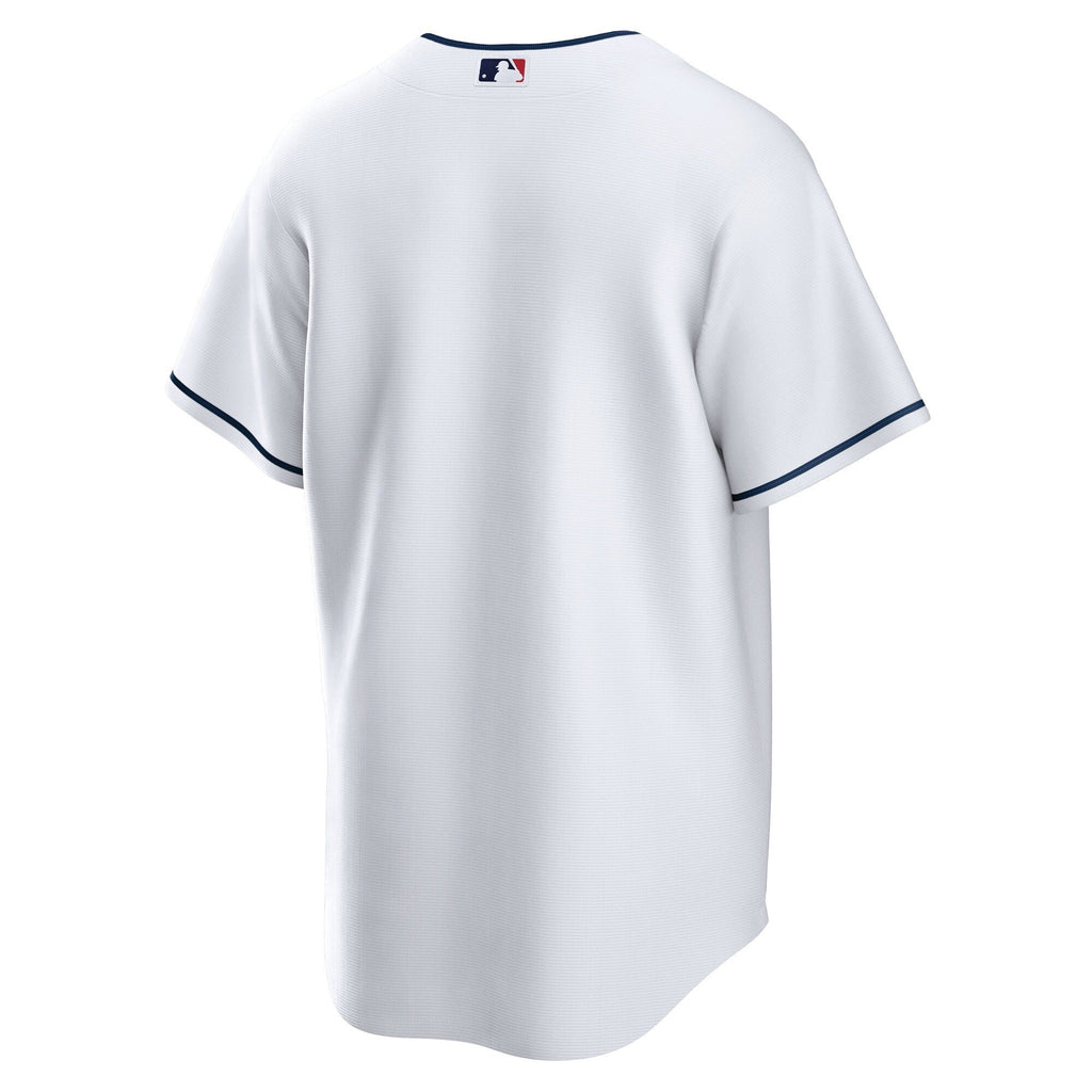 Cleveland Guardians White Home Blank Replica Baseball Jersey