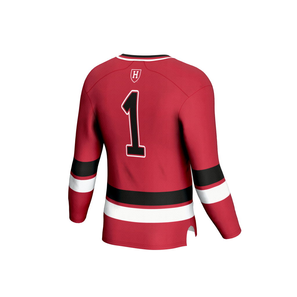 Crimson Harvard Crimson Lightweight Hockey Team Fashion Jersey