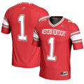 #1 Western Kentucky Hilltoppers Endzone Football Jersey - Red