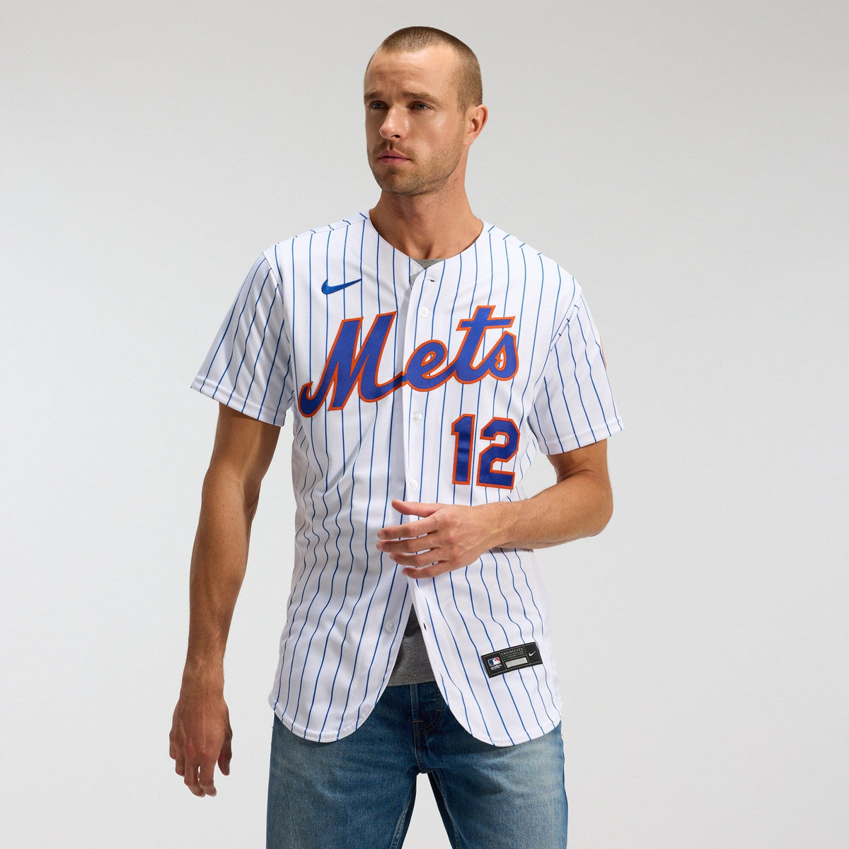 New York Mets Francisco Lindor White Home Player Baseball Jersey
