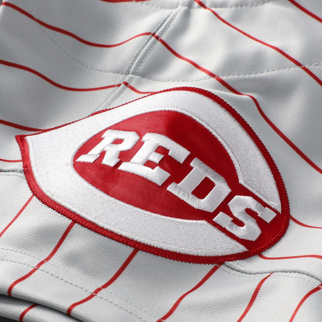 Cincinnati Reds Deion Sanders Gray 1997 Baseball Jersey