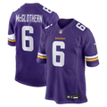 Minnesota Vikings Dwight McGlothern Purple Team Game Football Jersey