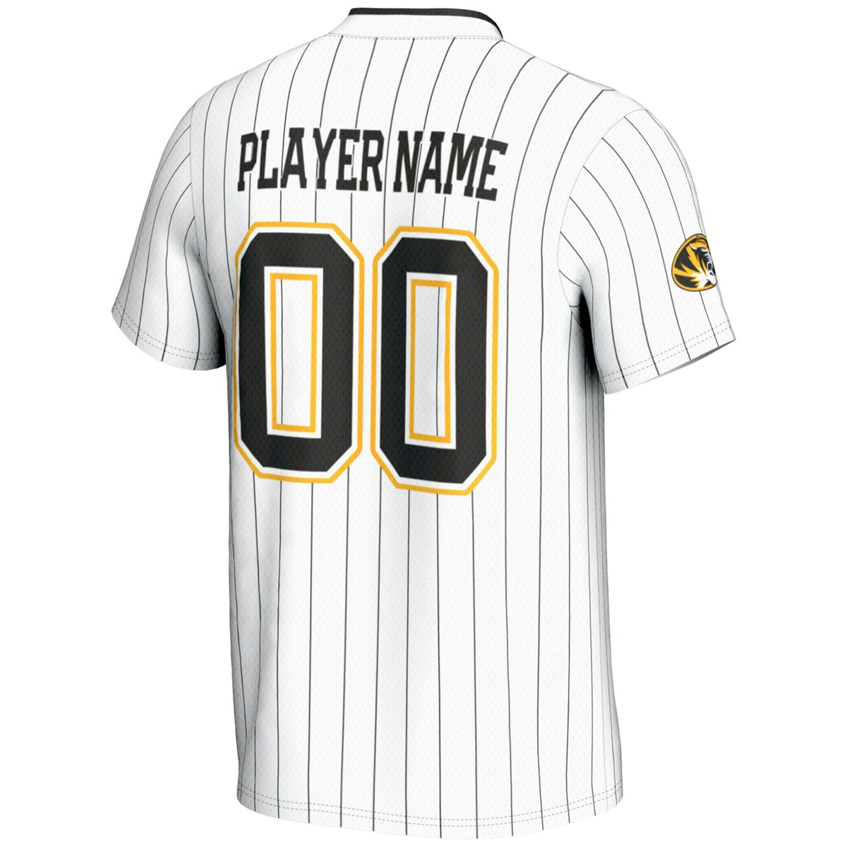 Missouri Tigers NIL Pick-A-Player Lightweight Softball Jersey - White