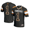 #1 Black Tennessee Volunteers Football Jersey