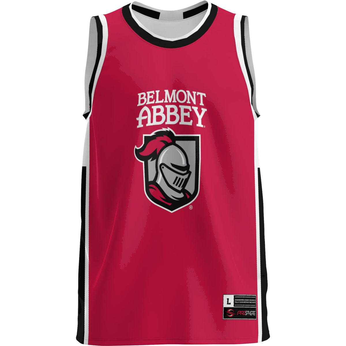 Belmont Abbey Crusaders Lightweight Basketball Jersey - Scarlet
