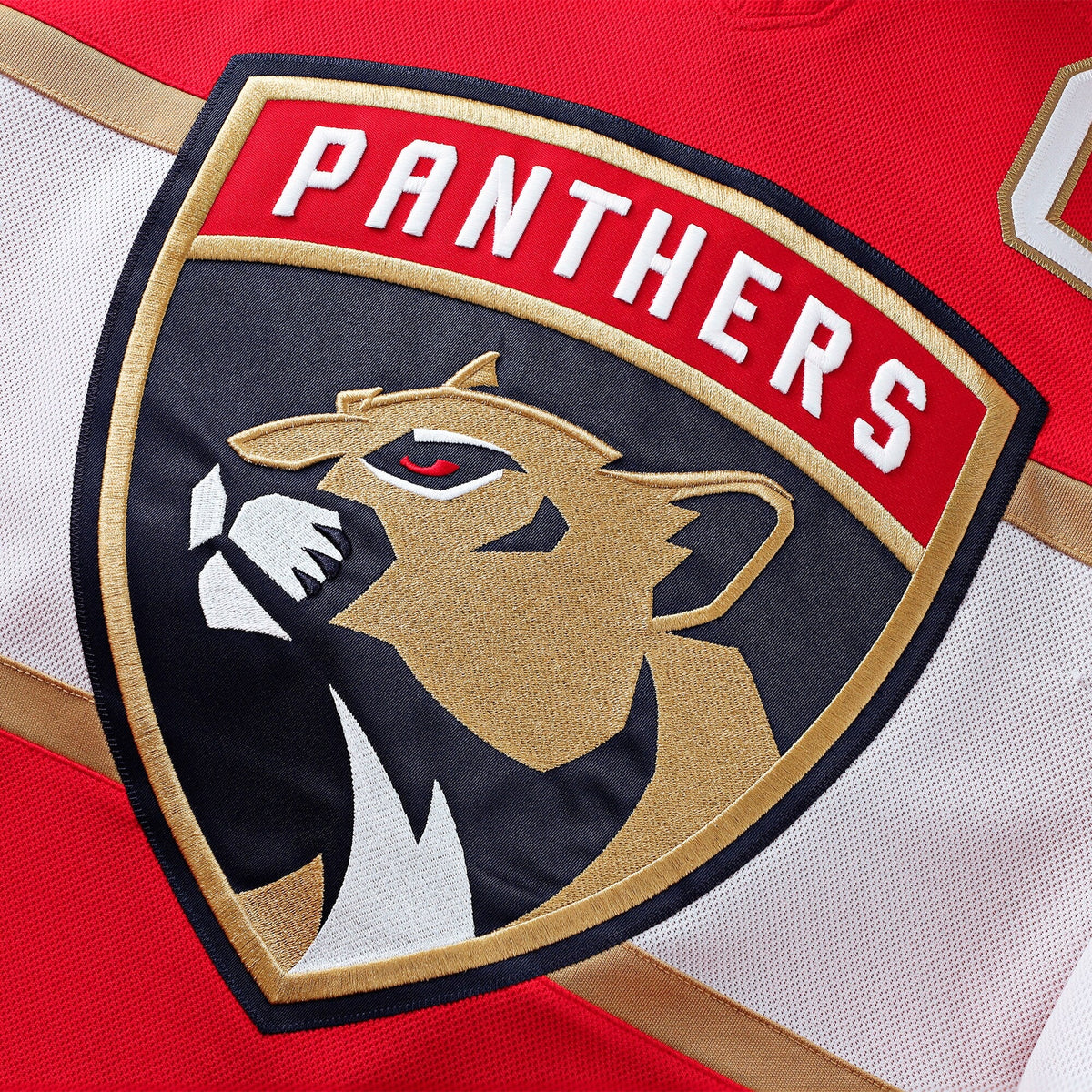 Florida Panthers Aleksander Barkov Red Home Premium Jersey