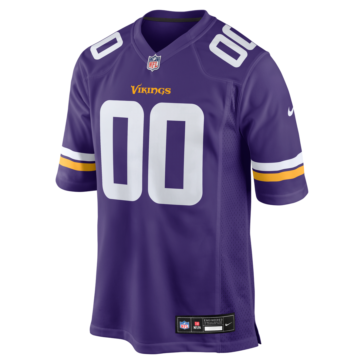 Minnesota Vikings Purple Custom Game Football Jersey