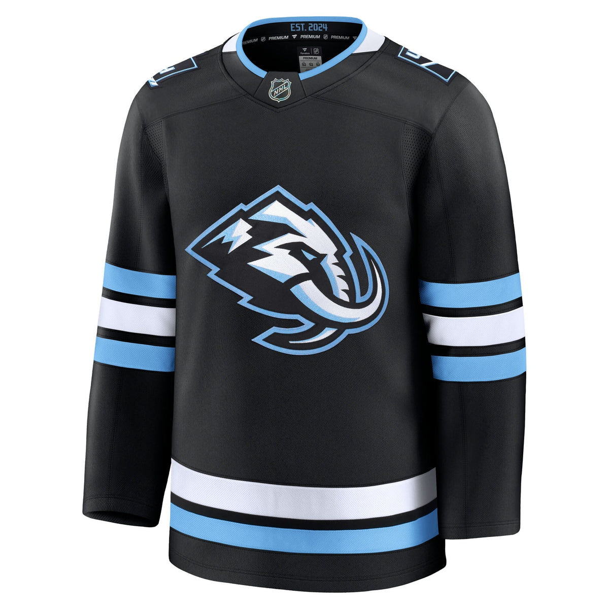 Utah Mammoth Black Home Premium Jersey - Style 203133882