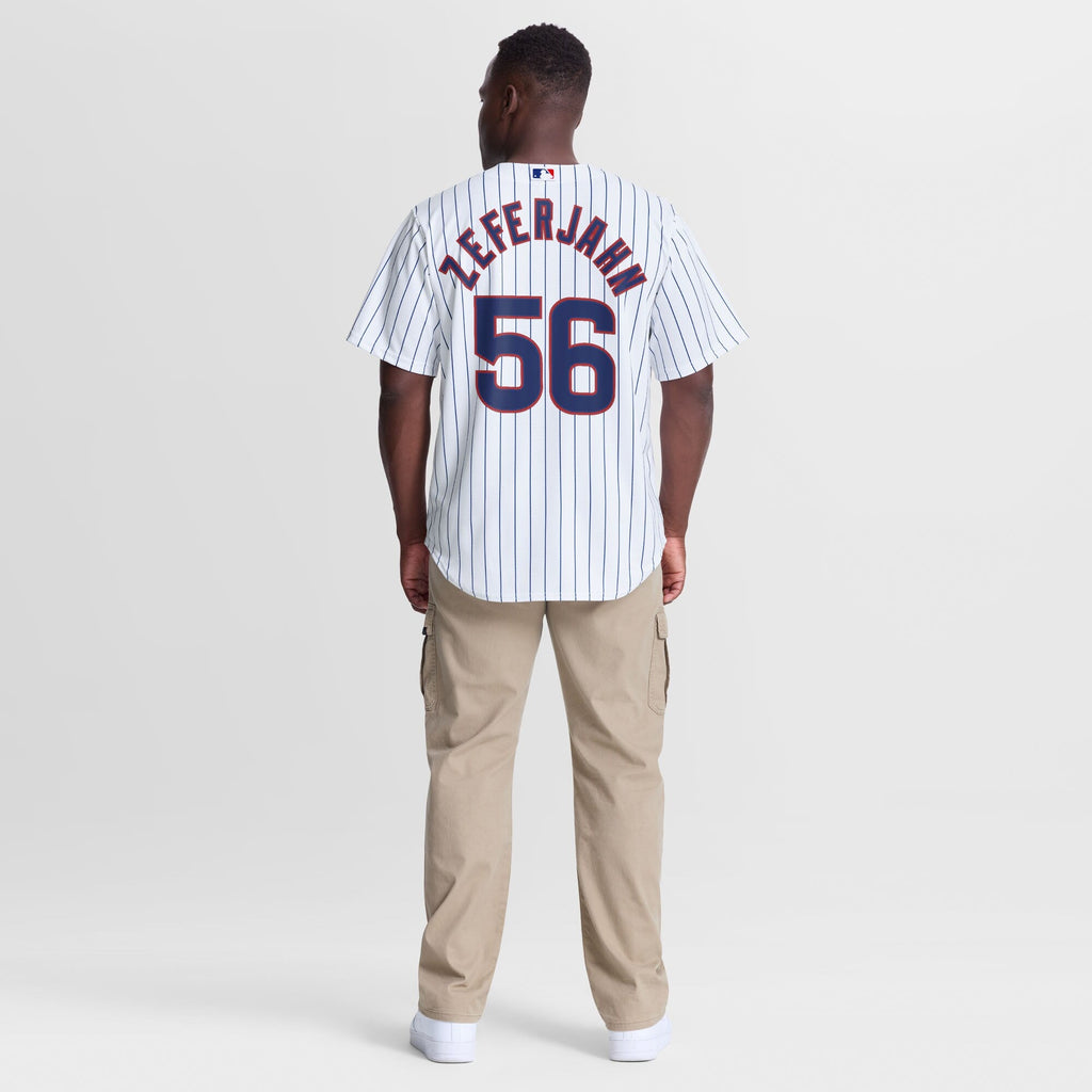 Chicago Cubs Ryan Zeferjahn White Home Replica Baseball Jersey