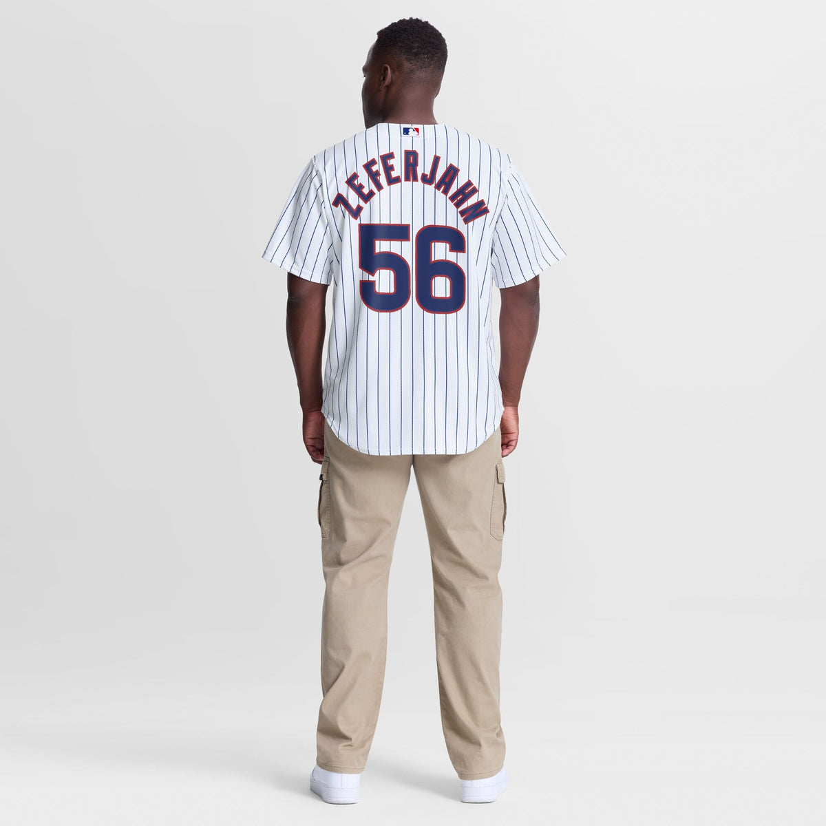 Chicago Cubs Ryan Zeferjahn White Home Replica Baseball Jersey