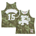 Toronto Raptors NBA Vince Carter 1998 Ghost Green Camo Swingman Jersey