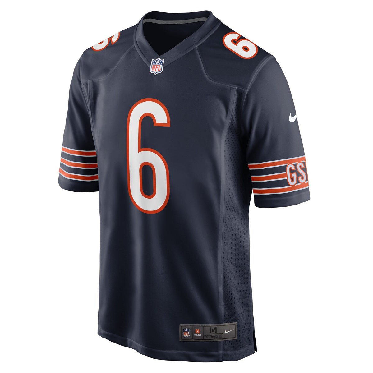 Chicago Bears Kyler Gordon Navy Game Player Football Jersey