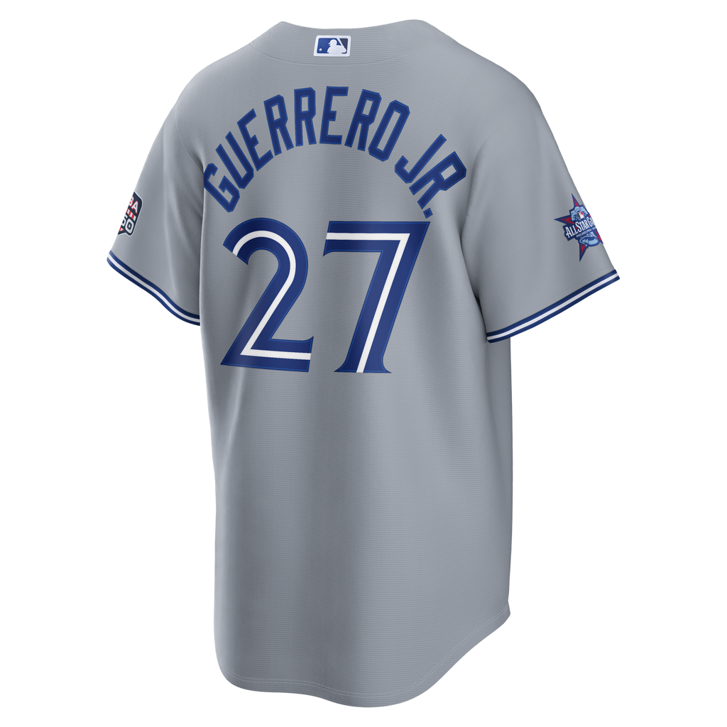 2026 All-Star Game Toronto Blue Jays Vladimir Guerrero Jr. Gray Replica Baseball Jersey