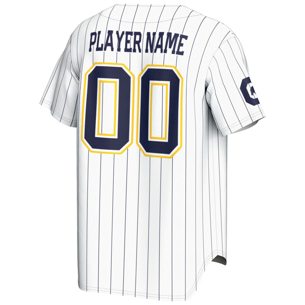 Cal Bears NIL Pick-A-Player Lightweight Baseball Jersey - White