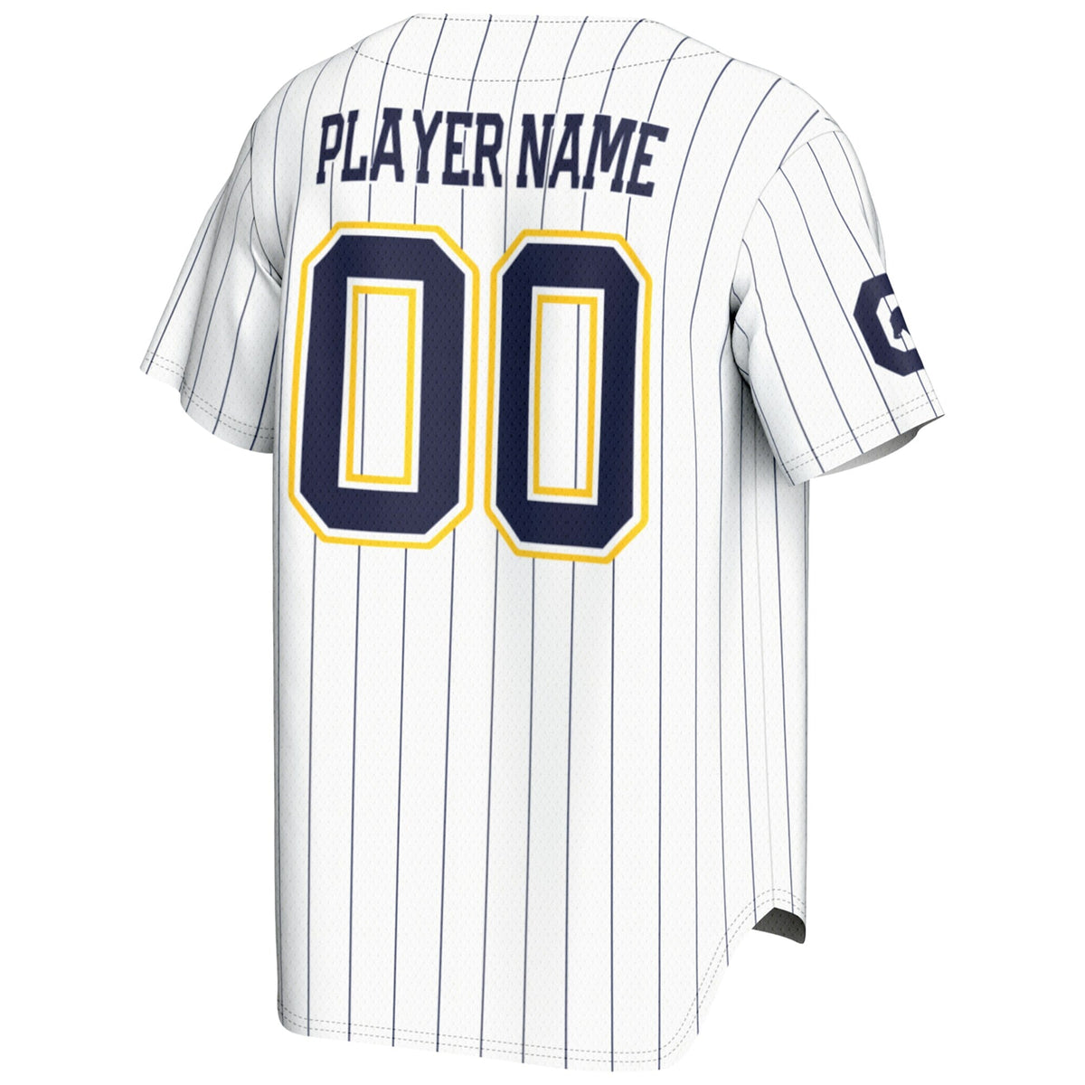 Cal Bears NIL Pick-A-Player Lightweight Baseball Jersey - White
