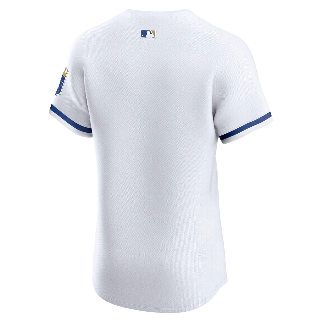 Kansas City Royals White Home Elite Baseball Jersey