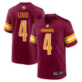 Washington Commanders Frankie Luvu Burgundy Game Football Jersey