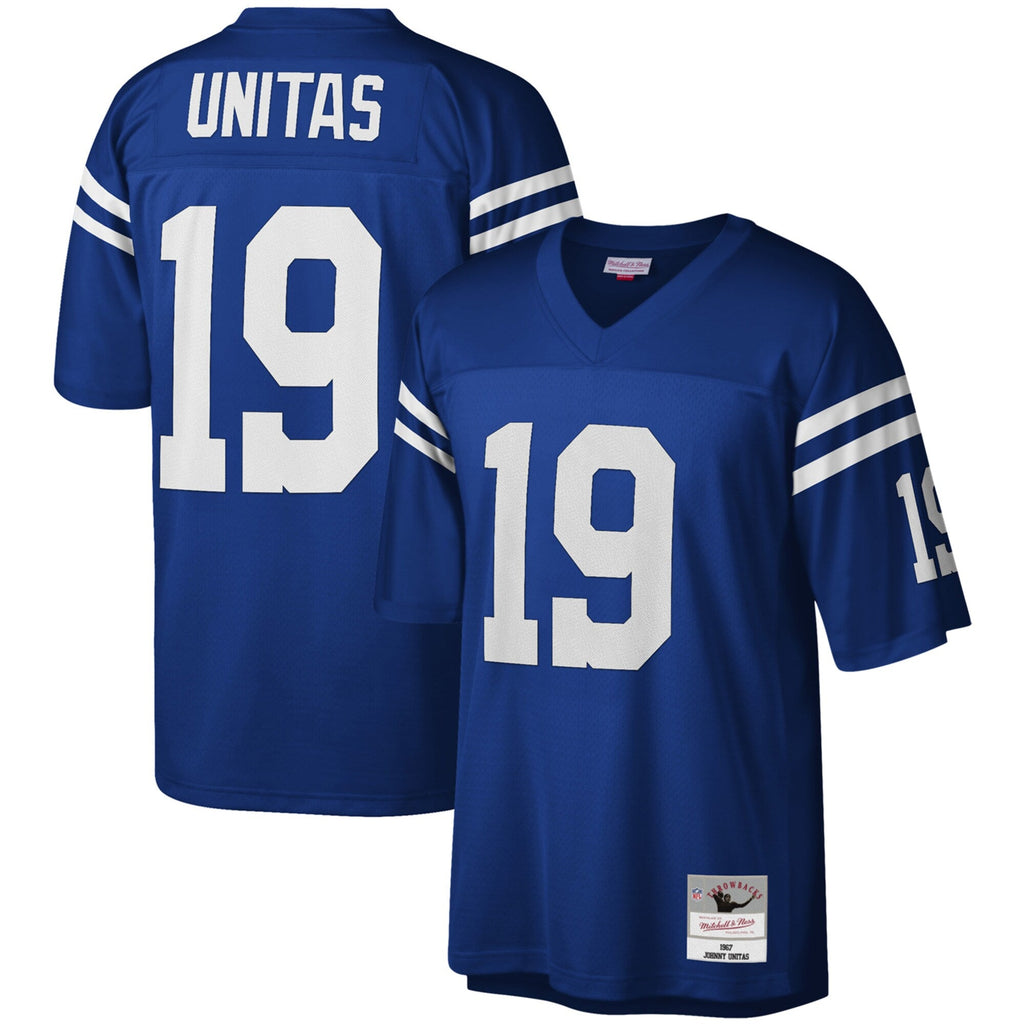 Baltimore Colts Johnny Unitas Royal Legacy Replica Football Jersey