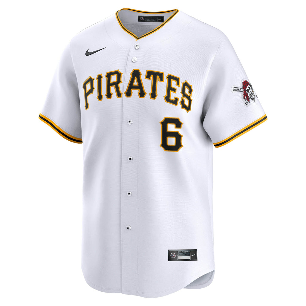 Pittsburgh Pirates Konnor Griffin White Home Limited Baseball Jersey