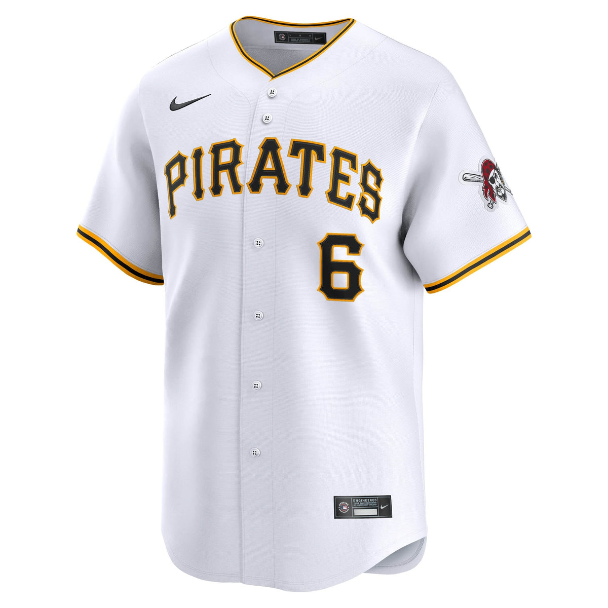 Pittsburgh Pirates Konnor Griffin White Home Limited Baseball Jersey