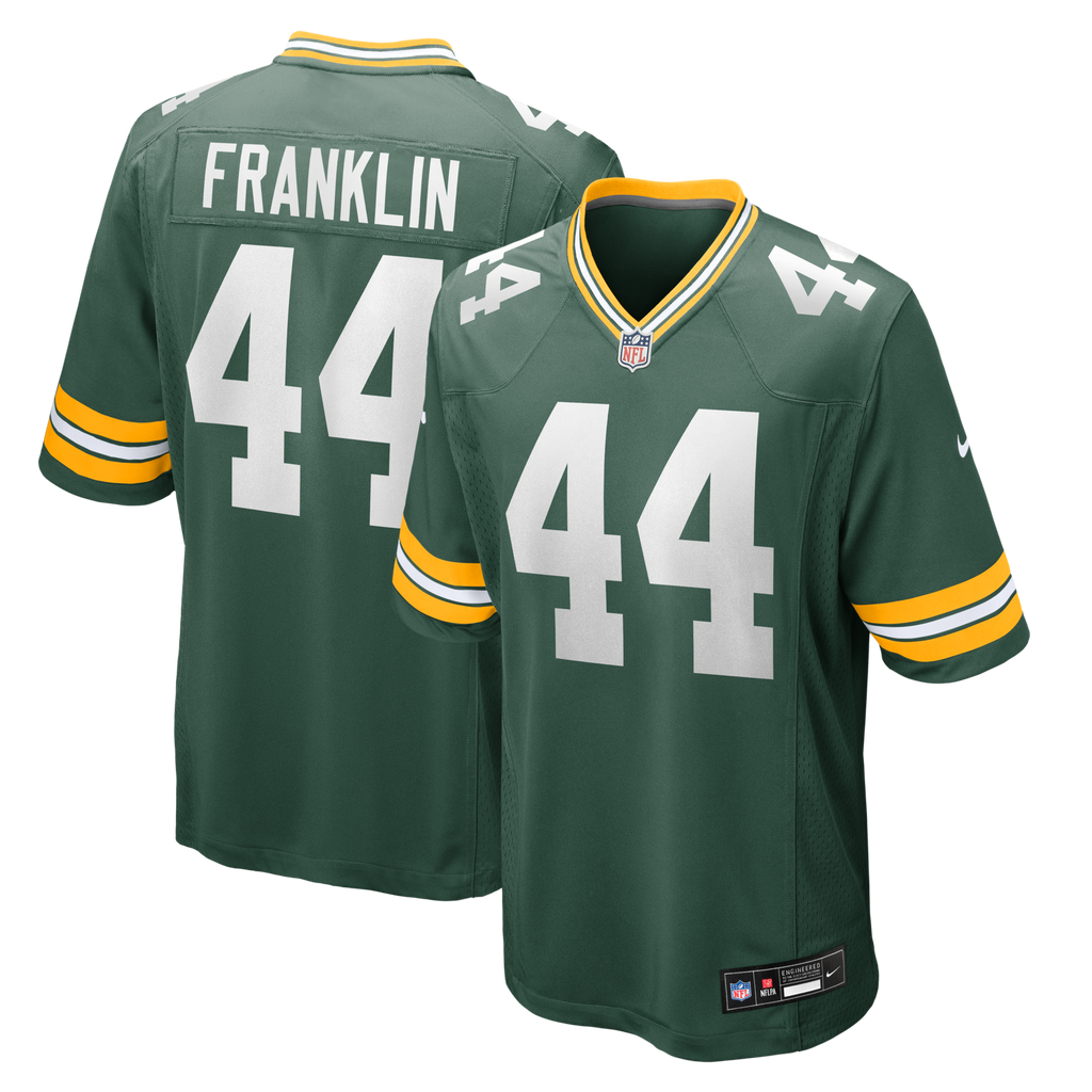 Green Bay Packers Zaire Franklin Green Game Football Jersey