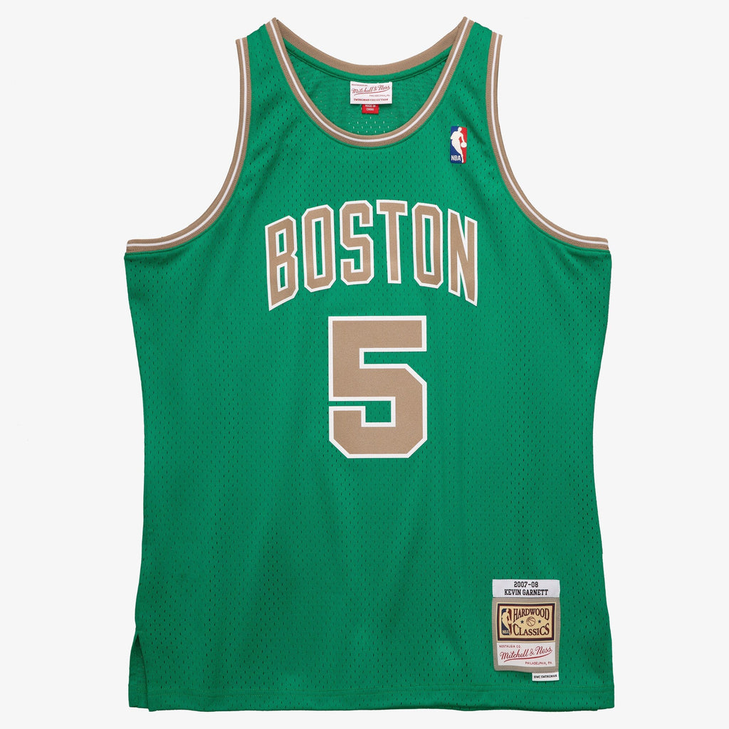 Boston Celtics Kevin Garnett 2007 Swingman Jersey - Kelly Green