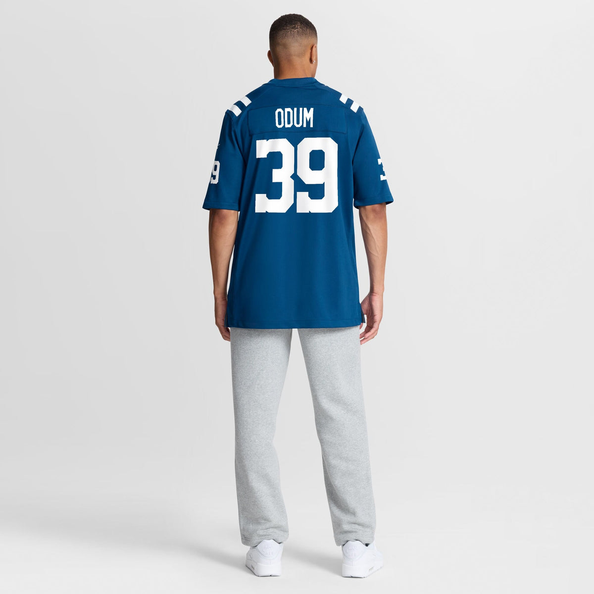 Indianapolis Colts George Odum Royal Team Game Football Jersey