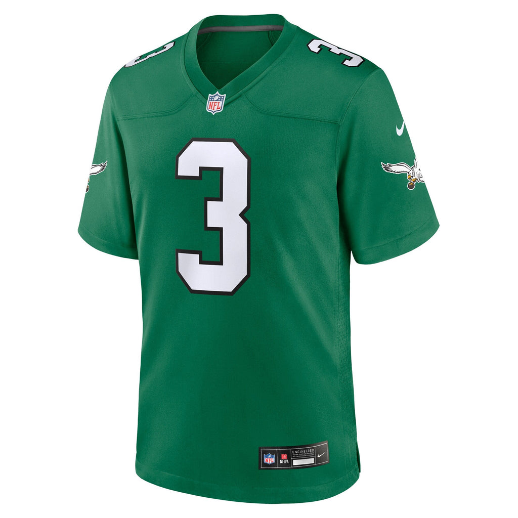 Philadelphia Eagles Nolan Smith Kelly Green Alternate Game Football Jersey
