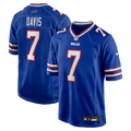 Buffalo Bills Ray Davis Royal Team Game Football Jersey