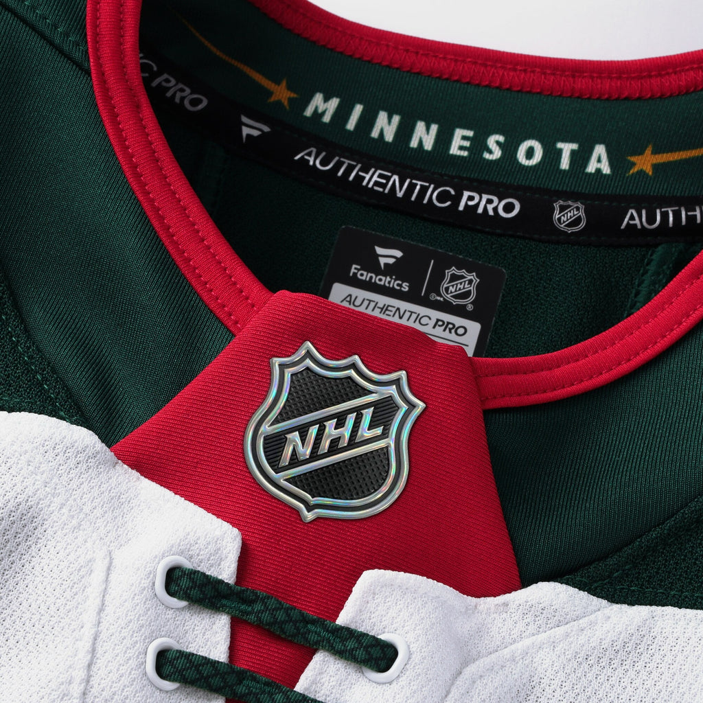 Minnesota Wild White Away Pro Jersey