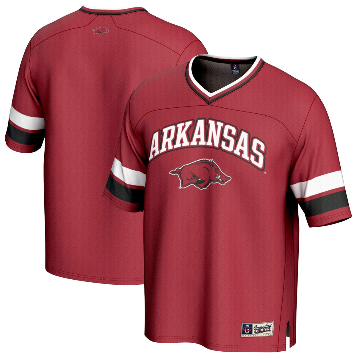 Cardinal Arkansas Razorbacks Spirit Football Jersey