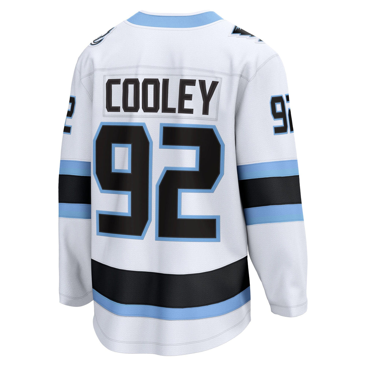 Utah Mammoth Logan Cooley White Away Breakaway Player Hockey Jersey
