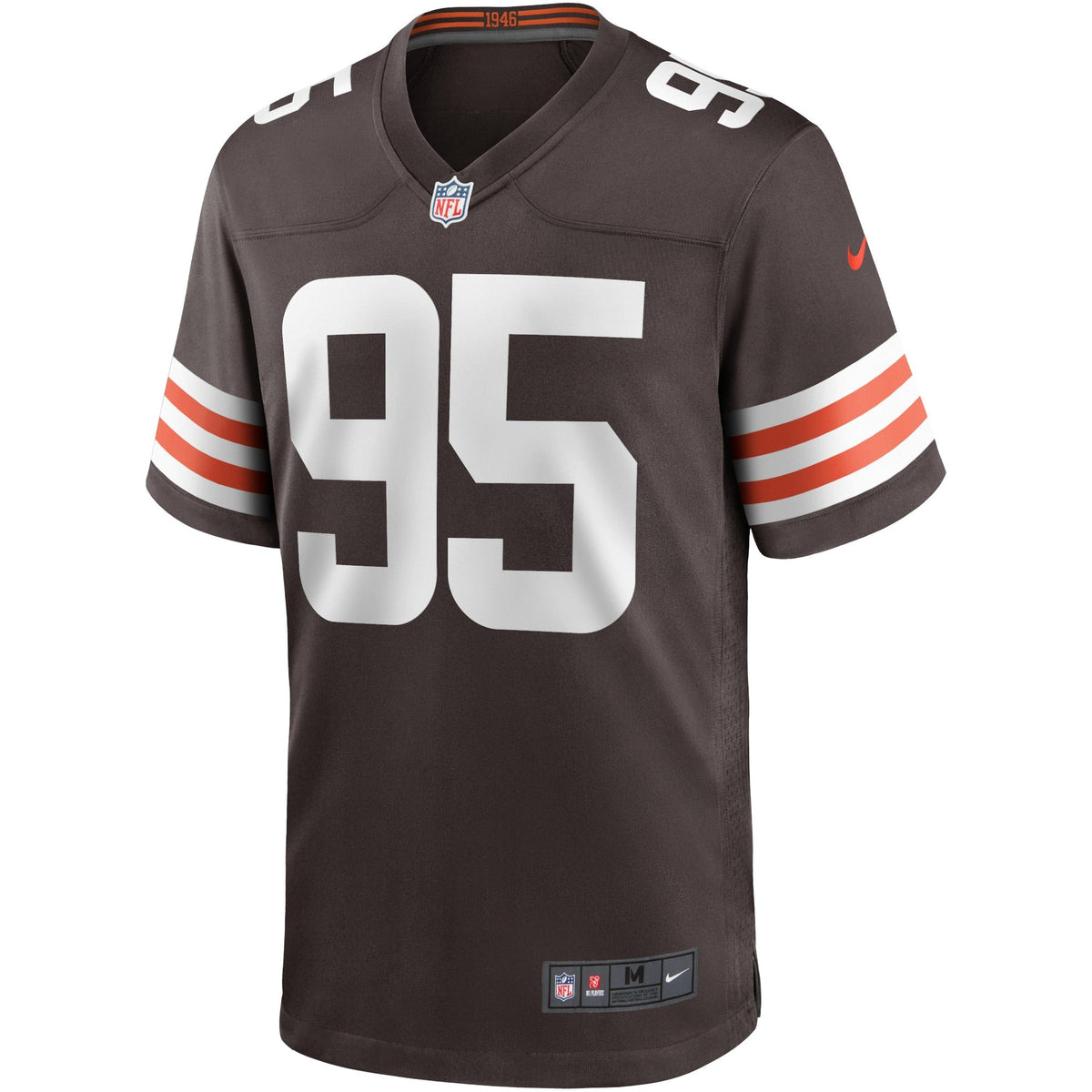 Cleveland Browns Myles Garrett Brown Game Player Football Jersey