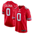 Buffalo Bills Keon Coleman Red Alternate Game Football Jersey
