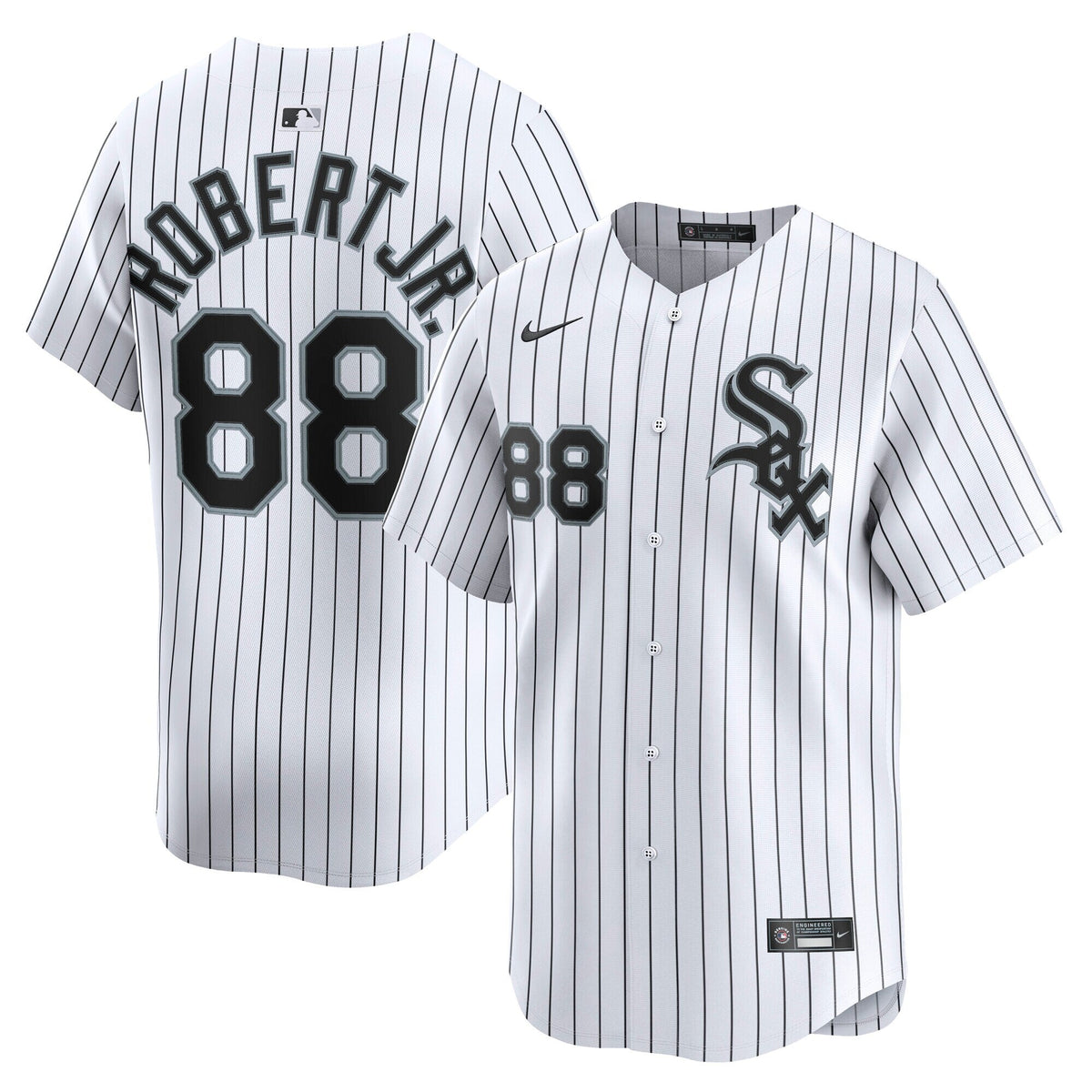 Chicago White Sox Luis Robert Jr. White Home Limited Player Baseball Jersey