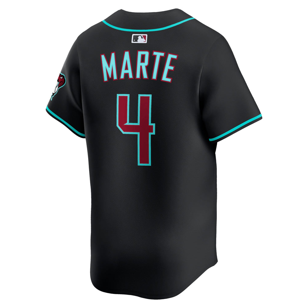 Arizona Diamondbacks Ketel Marte Black Alternate Limited Baseball Jersey