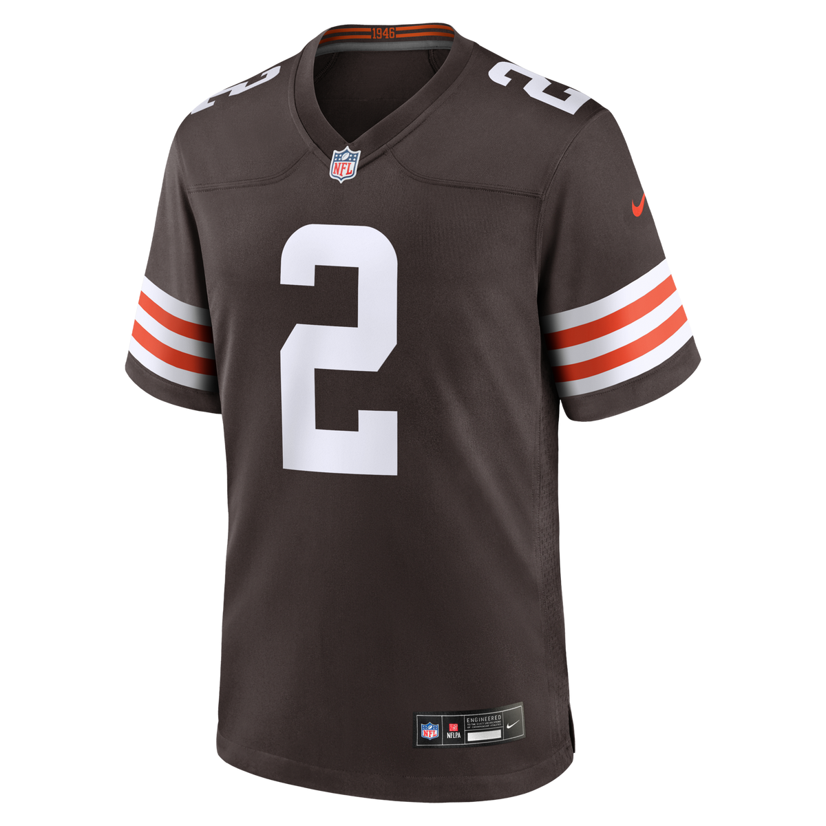 Cleveland Browns DeAndre Carter Brown Team Game Football Jersey