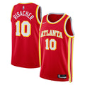 Atlanta Hawks Icon Swingman Jersey - Red - Zaccharie Risacher