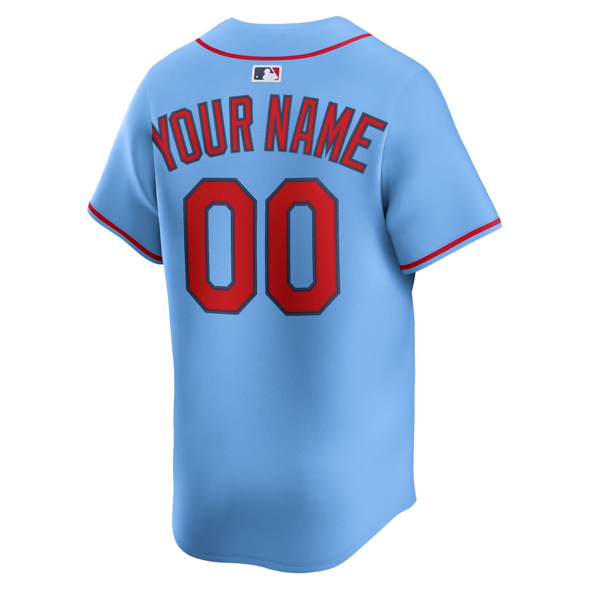 St. Louis Cardinals Light Blue Alternate Limited Custom Baseball Jersey