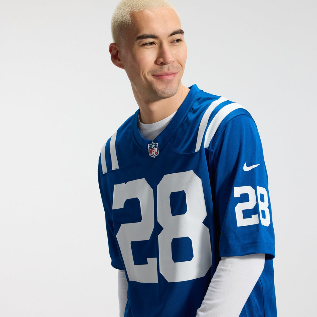 Indianapolis Colts Jonathan Taylor Royal Player Game Football Jersey
