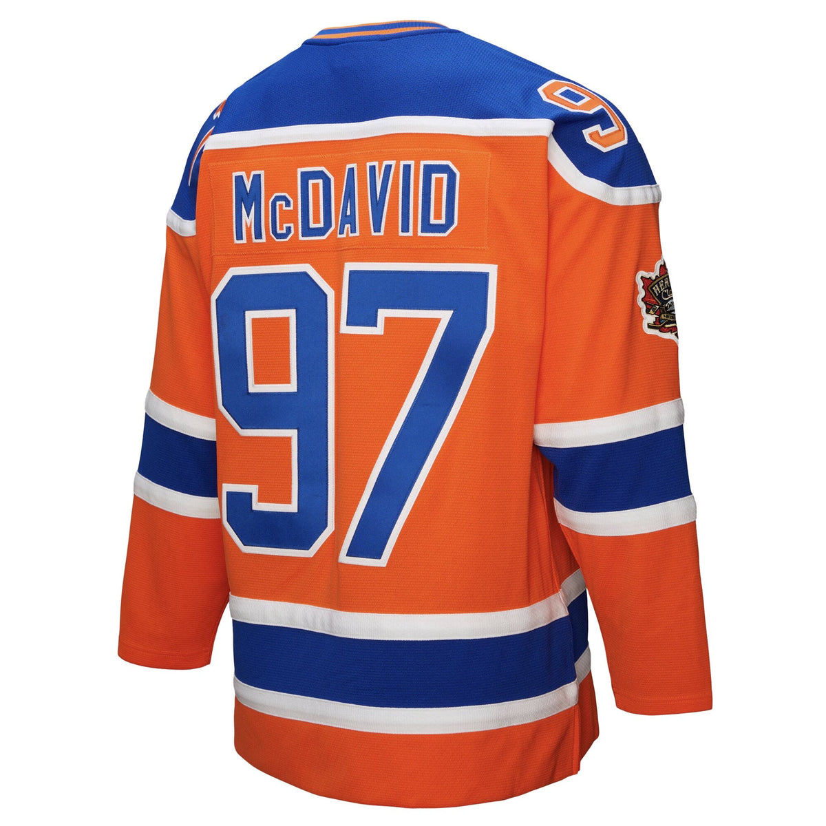 Edmonton Oilers Connor McDavid Orange Power Play Jersey