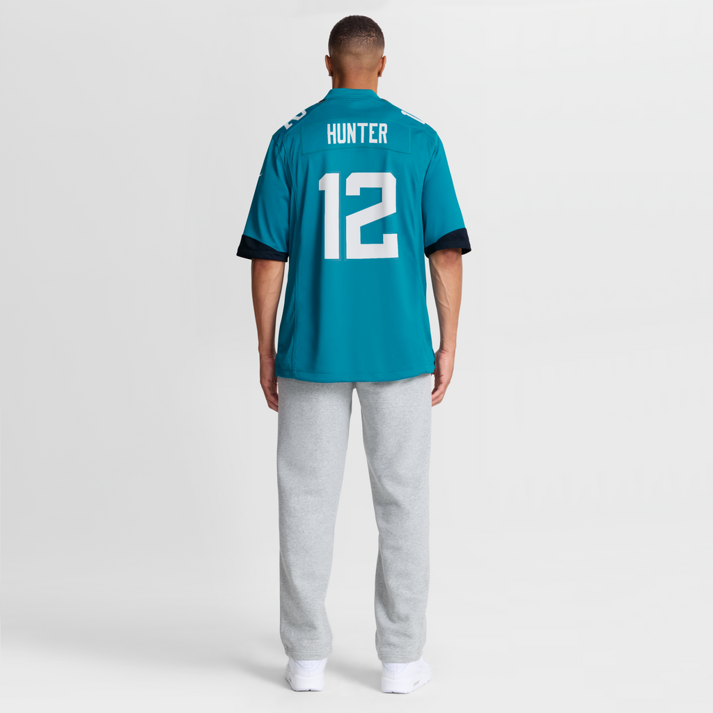 Jacksonville Jaguars Travis Hunter Teal Team Game Football Jersey
