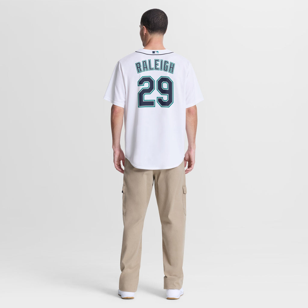 Seattle Mariners Cal Raleigh White Home Replica Baseball Jersey